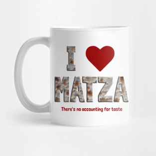 I Love Matza Mug